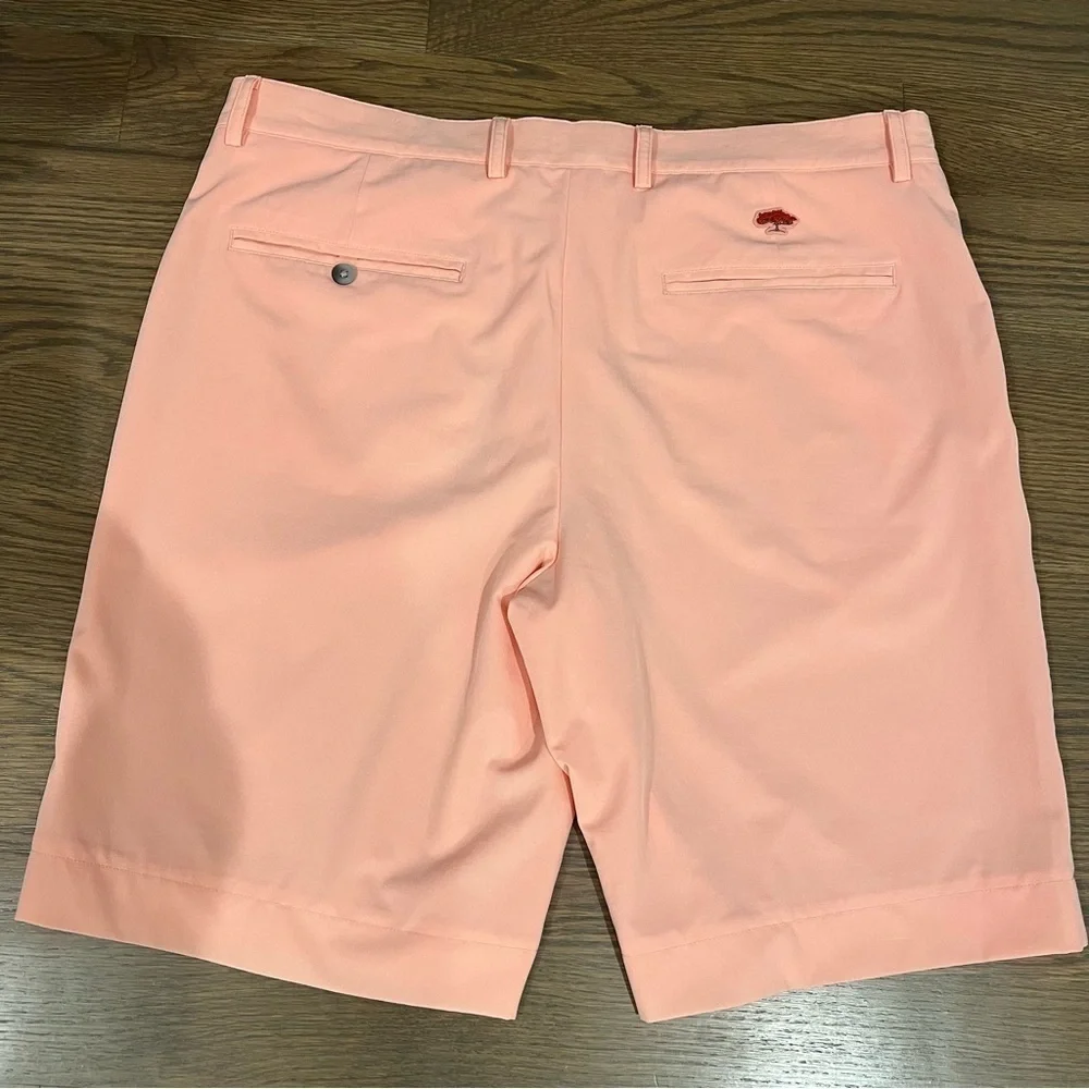 Fairway & Greene F&G Tech Men's Golf Shorts Flat W 36 salmon performance pink E